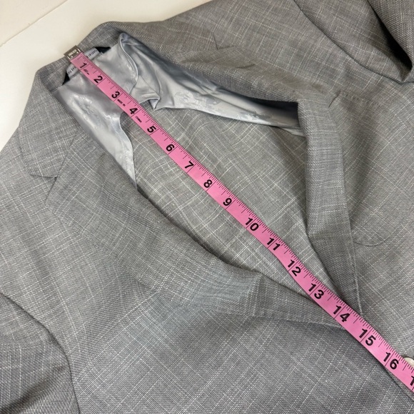 NEW Ted Baker Sport Coat Mens 36R 36 Regular Gray Tom SPJ Partially Lined NWOT - Picture 10 of 11
